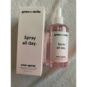 Rose water facial spray!